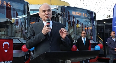 10 YENİ OTOBÜS HİZMETE GİRDİ