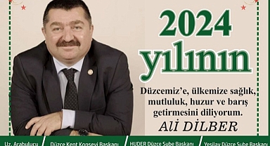 ALİ DİLBER'DEN YENİ YIL KUTLAMASI