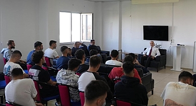 BAŞKAN ÖZLÜ'DE DÜZCESPOR'A MORAL ZİYARETİ