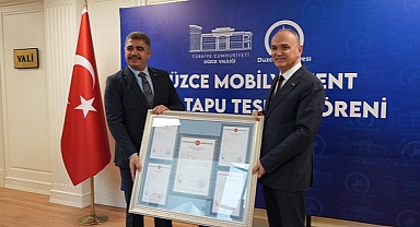 BAŞKAN ÖZLÜ'NÜN