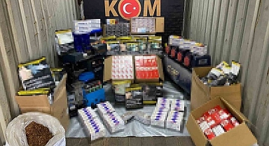 DÜZCE'DE KAÇAK SİGARA OPERASYONU