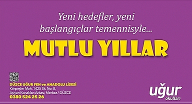 UĞUR OKULLARI YENİ YILINIZI KUTLUYOR