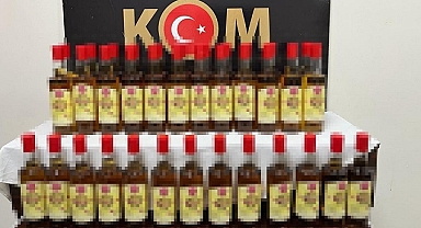 YILBAŞI AKŞAMI KAÇAK İÇKİ OPERASYONU