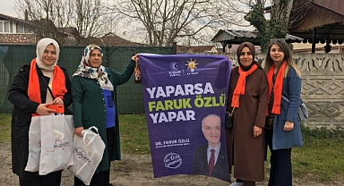 AK KADINLAR KAPI KAPI DOLAŞIYOR