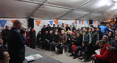 BAŞKAN ÖZLÜ'YE MAHALLE GEZİLERİNDE BÜYÜK İLGİ