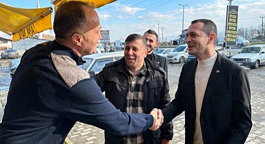 ÇİLİMLİ'DE MHP ADAYI İSMAİL BAYRAK'IN AYAK SESLERİ