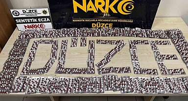 DÜZCE'DE HAP OPERASYONU