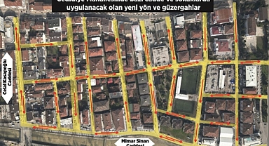 DÜZCE ŞEHİR İÇİ TRAFİK AKIŞI BAZI CADDELERDE DEĞİŞTİ