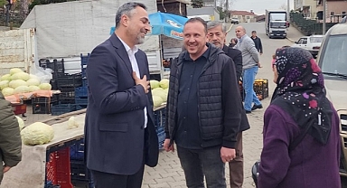 GÜMÜŞOVA'DA AK PARTİ ADAYI SÜBEKÇİ SAHAYA ÇIKTI