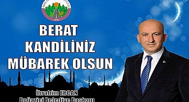İBRAHİM ERCAN'DAN KANDİL KUTLAMASI