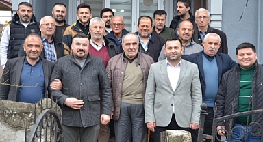 MHP YIĞILCA ADAYI BALTACI'YA ESNAFTAN DESTEK