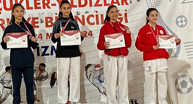 ALYA EKİZOĞLU KARATEDE ŞAMPİYON