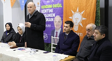 BAŞKAN ÖZLÜ: MECLİS ADAY LİSTEMİZE MAFYA UZANTILARINI ALMADIK