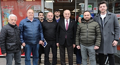 BAŞKAN ÖZLÜ'YE DESTEK ARTIYOR