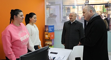 BAŞKAN ÖZLÜ'DEN TAM SAHA PRES