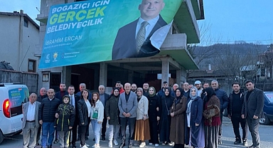 BOĞAZİÇİ'NDE İBRAHİM ERCAN'A SEÇMENDEN BÜYÜK DESTEK