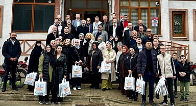 ÇİLİMLİ'DE AK PARTİ ADAYI YILDIZ'A DESTEK ARTIYOR