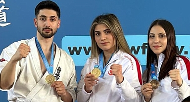DÜ ÖĞRENCİLERİ 3 ALTIN MADALYA KAZANDI