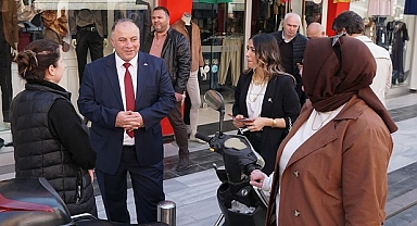 MHP DÜZCE ADAYI YILMAZ ESER HER SEÇMENE ULAŞIYOR