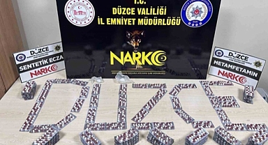 NARKOTİK POLİSİNDEN HAP OPERASYONU