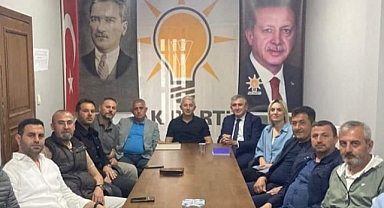 CHP'Li BAŞKAN ALBAYRAK AK PARTi'Yi ZiYARET ETTi