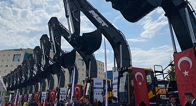 DÜZCE'YE 7 YENİ İŞ MAKİNESİ