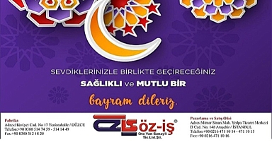 ÖZ-İŞ RAMAZAN BAYRAMINIZI KUTLUYOR