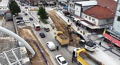 ASAR DERESİ ÇEVRESİNDE YOL DÜZENLEMELERİ YAPILIYOR