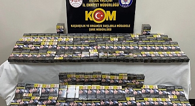 KAÇAK SİGARAYA BASKIN