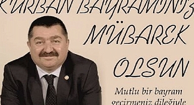 ALİ DİLBER KURBAN BAYRAMINIZI KUTLUYOR