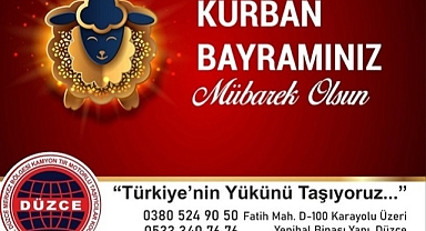 KAMYONCULAR KOOPERATİFİ KURBAN BAYRAMINIZI KUTLUYOR