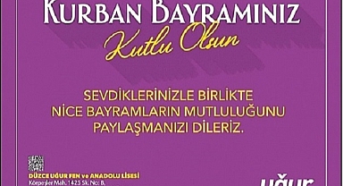UĞUR OKULLARI BAYRAMINIZI KUTLUYOR