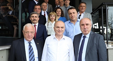BAŞKAN ÖZLÜ İSKİ VE CHP HEYETİNİ AĞIRLADI