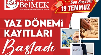 BELEDİYENİN ÜCRETSİZ YAZ KURSLARI BAŞLIYOR