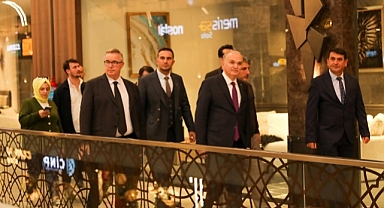 BAŞKAN ÖZLÜ ‘MOBİLYA KENT PROJESİ’ İÇİN İNEGÖL’DE İNCELEMELERDE BULUNDU