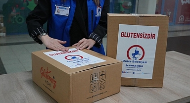 DÜZCE BELEDİYESİ RAMAZANDA ÇÖLYAK HASTALARINI UNUTMADI