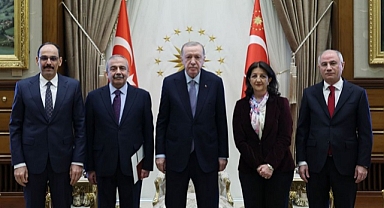 DEM PARTİ İMRALI HEYETİ ERDOĞAN'LA GÖRÜŞTÜ