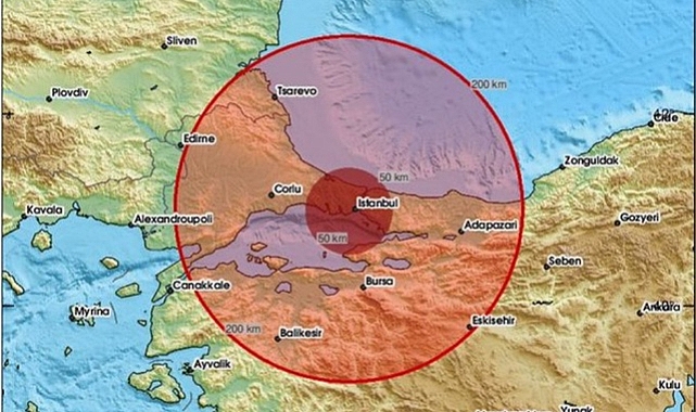 İSTANBUL'DA 4.4 ŞİDDETİNDE BİR DEPREM DAHA OLDU