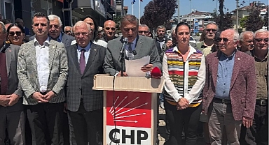 CHP DÜZCE ÖRGÜTÜNDEN SALDIRIYA TEPKİ