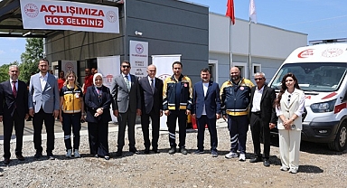 DÜZCE'DE 112 ACİL SAĞLIK İSTASYONU AÇILDI