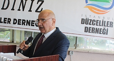 MUSTAFA SÖNMEZOĞLU İSTANBUL DÜZCELİLER DERNEĞİ BAŞKANI OLDU