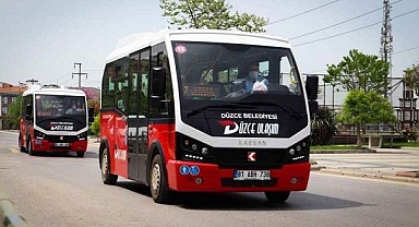 DÜZCE'DE ULAŞIM ÜCRETLERİ ARTTI
