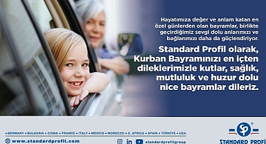 STANDARD PROFİL KURBAN BAYRAMINIZI KUTLAR
