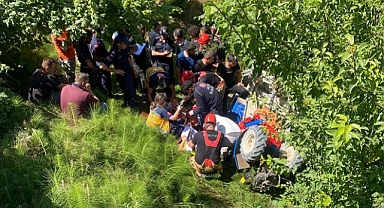 YIĞILCA'DA PATPAT DEVRİLDİ: 4 YARALI