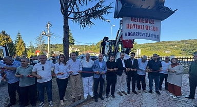 BOĞAZİÇİ BELEDİYESİ İŞ MAKİNASI VE KAMYONET SATIN ALDI