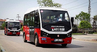 DÜZCE'DE TOPLU ULAŞIMA ZAM