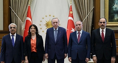 ERDOĞAN İLE İMRALI HEYETİ GÖRÜŞMESİ BAŞLADI