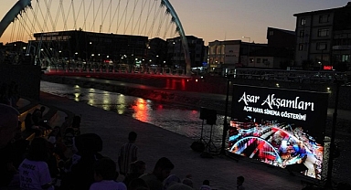 ASAR PARK'TA AÇIK HAVA SİNEMA KEYFİ