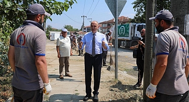 AZİZİYE'DE TEMİZLİK SEFERBERLİĞİ BAŞLADI