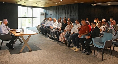 BAŞKAN ÖZLÜ A TAKIMINI TOPLADI